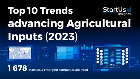 Top 10 Trends Advancing Agricultural Inputs 2023 Startus Insights