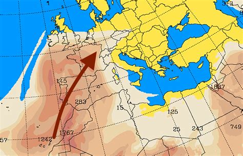 Actualit S M T O Du Sable Du Sahara Au Dessus De La France Cette