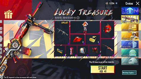 Lucky Treasure Spin Rewards In Pubg Mobile Youtube