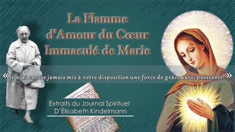 La Flamme d Amour du Cœur Immaculé de Marie YouTube