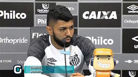 Veja A Coletiva Concedida Pelo Atacante Santista Gabigol V Deo