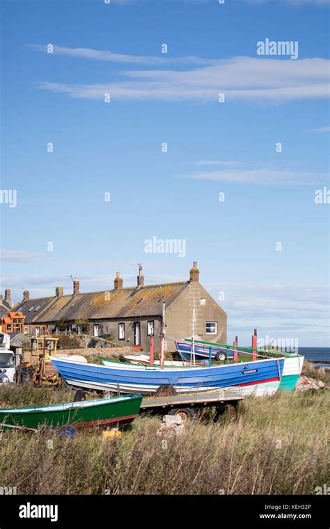 Boulmer A Small Fishing Village On The Northumbrian Coast