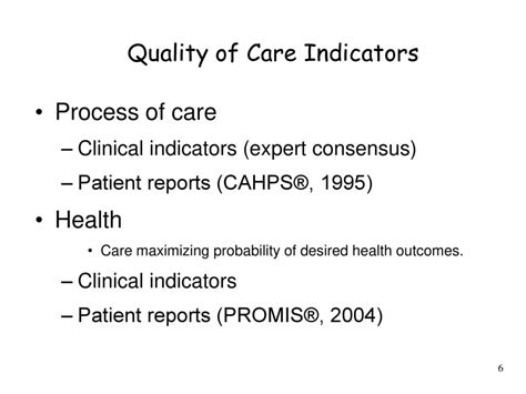 Patient Reported Outcomes Pros As Quality Of Care Measures Ppt Download