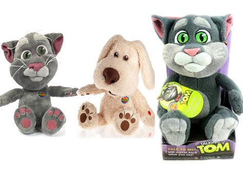 12 Talking Tom Ben Or Interactive 28cm Animated Soft Plush Kids Toy