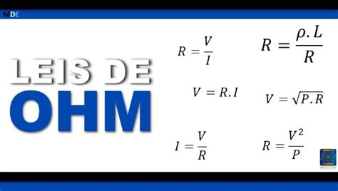 Lei De Ohm Definições E Fórmulas Manual Da Eletrônica