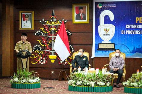 Satpol Pp Provinsi Kalteng Raih Penghargaan Penganugerahan Keterbukaan