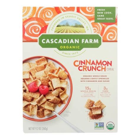 Cascadian Farm Organic Cinnamon Crunch 10 Ct 9 2 Oz QFC