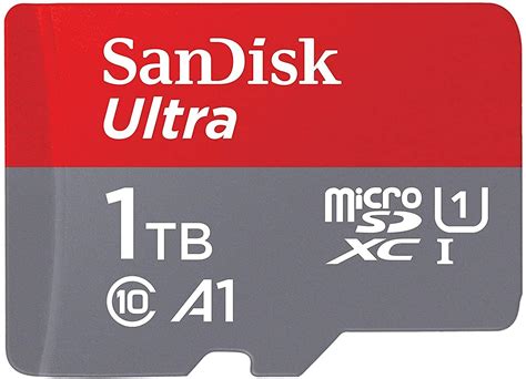 SanDisk Ultra 1TB Micro SD Card SDXC A1 UHS-I 120MB/s Mobile Phone TF Memory Card SDSQUA4-1T00