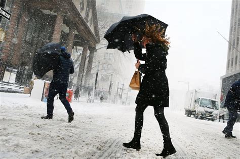 Altro Che Primavera Tempesta Di Neve Sul Nordest Degli Usa A Breve