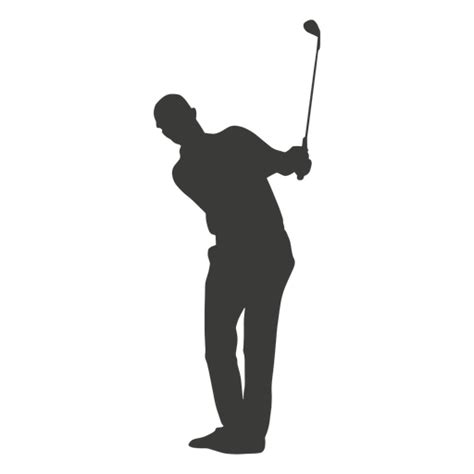 Golf Player Silhouette Png And Svg Design For T Shirts