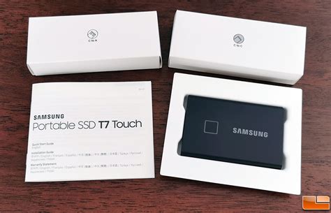 Samsung Portable Ssd T7 Touch Drive Review Legit Reviews