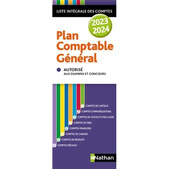 Plan comptable général 2023 2024 Dernier livre de Jean Luc Siegwart