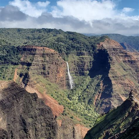 Waimea Canyon Waterfall - Kauai Vacation Tours