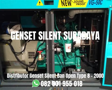 Jual Genset Silent 50 Kva Harga Murah Di Lapak Genset Silent Surabaya Bukalapak