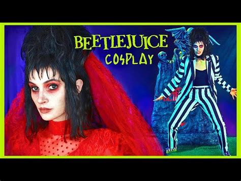 Lydia Deetz Beetlejuice Makeup Costume Cosplay Tutorial Beetlejuice