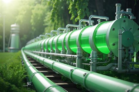 Gr Ne Wasserstoff Pipeline Zur Erzeugung Erneuerbarer Energie Gr Nes