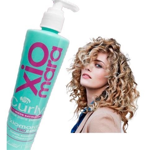 Xiomara Crema Curly Para Chinos Rizos Satinados G Env O Gratis