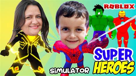 Roblox Simulador De Super Herois Avengers Superhero Fighting