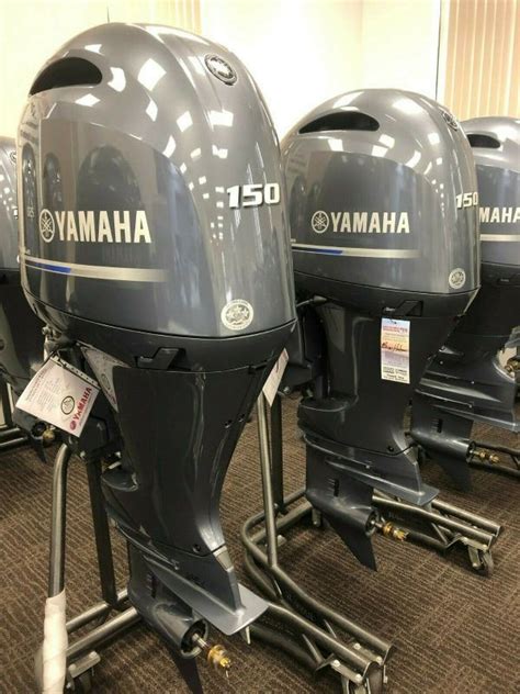 Slightly Used Yamaha 150HP 4 Stroke Outboard Motor Engine