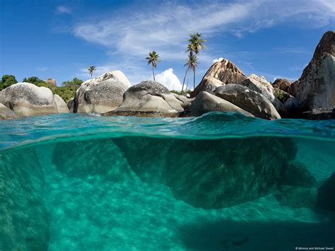 Virgin Gorda Bath Windows Nature Wallpaper Preview