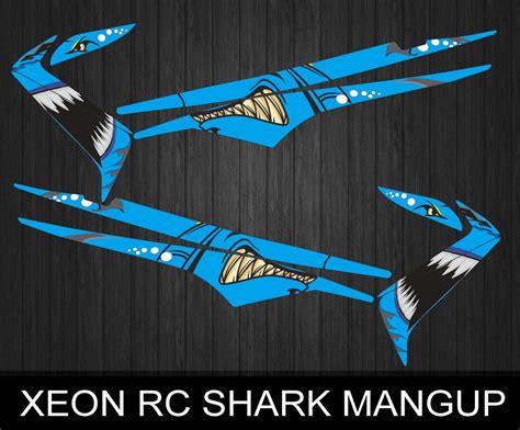 Stiker Striping Decal Xeon Rc Motif Shark Mangup Lazada Indonesia