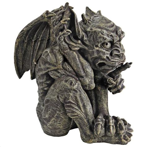 Whisper The Gothic Gargoyle Sculpture Cl3693 Design Toscano