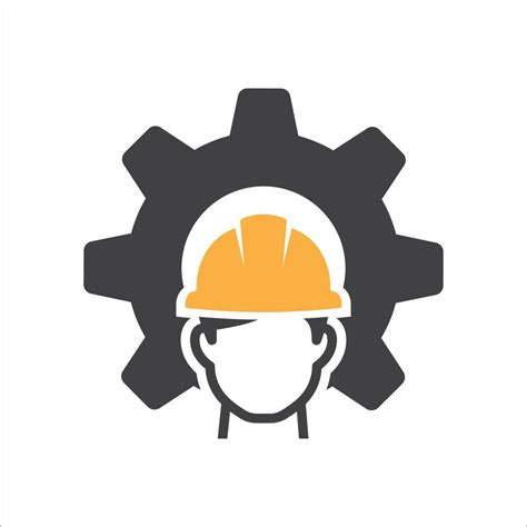 Safety Worker Icon Industrial Worker Icon Construction Safety Icon