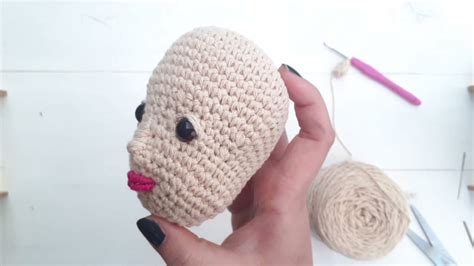 Amigurumi Realista Cabeza Con Dimensiones Patr N Gratis