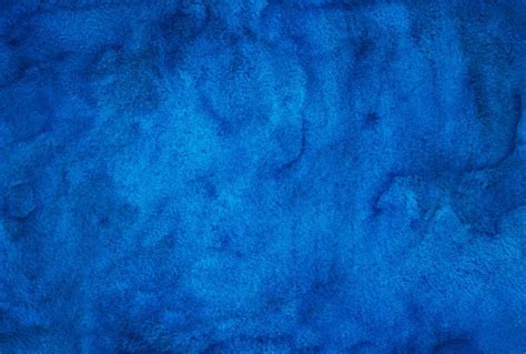 Premium Photo Watercolor Deep Blue Liquid Texture