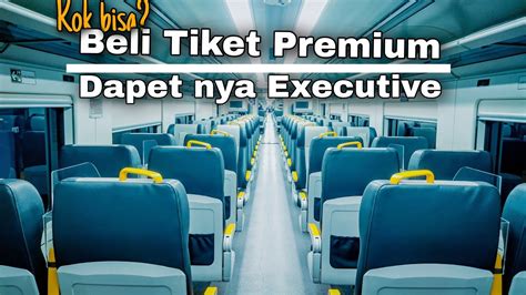 Kreta Cepat Bandara Premium Udah Murah Dapet Rangkaian Kelas Executive