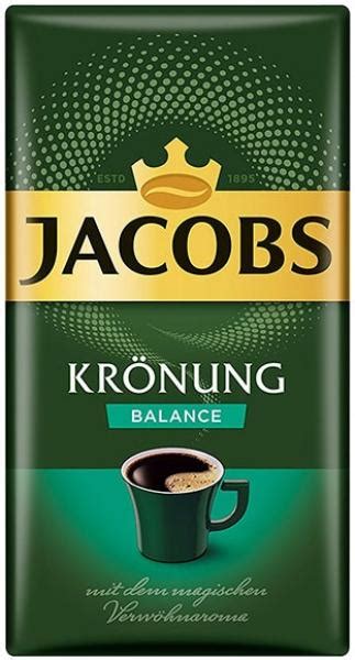 Jacobs Kr Nung Balance Gemahlen Kaffee X Gr Five Star