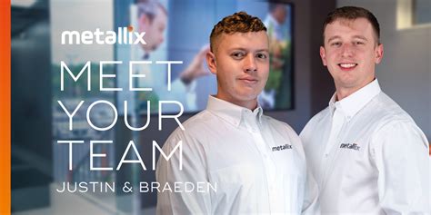 Meet Your Team Justin Braeden Metallix Refining