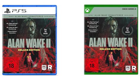 Alan Wake 2 Deluxe Edition Collectors Edition für Playstation 5