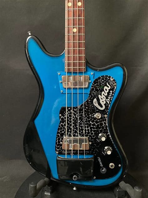 Wandre Davolo Cobra 2 Bass Blue Framez Antonio Pioli Reverb