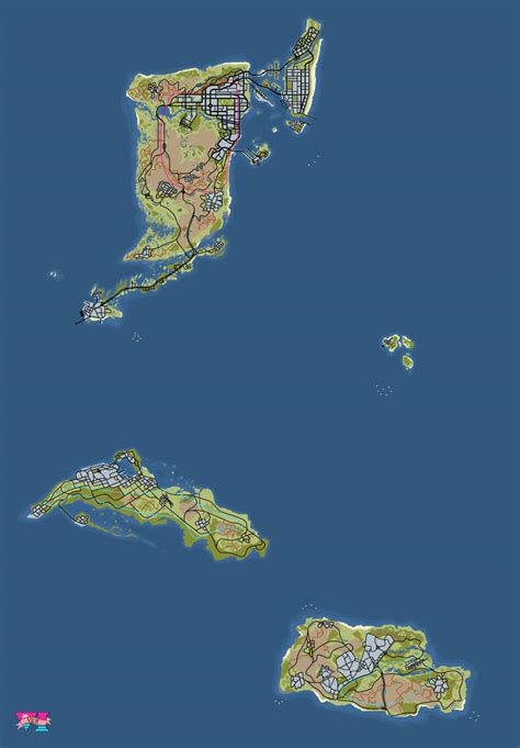 Gta Vi Concept Map By Mmxxi On Deviantart