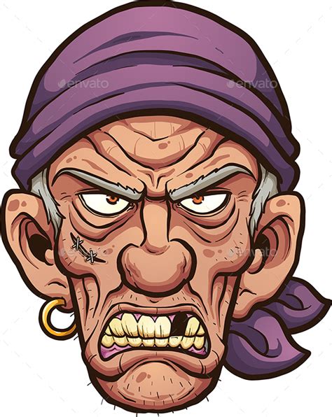 Angry Pirate by memoangeles | GraphicRiver