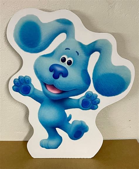 Blue S Clues Character Stands In Tall Party Signs Cutouts