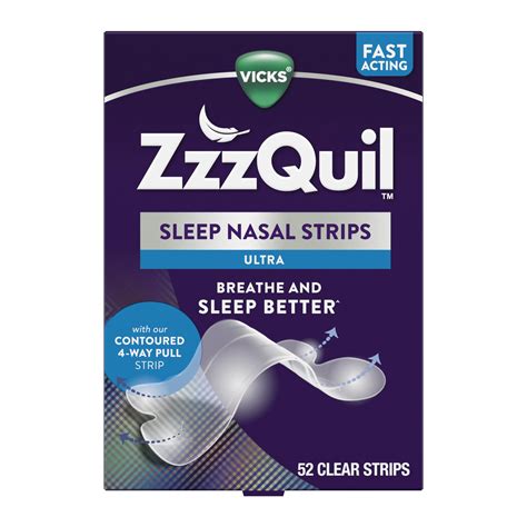 Sleep Nasal Strips Clear Nighttime Nasal Strips