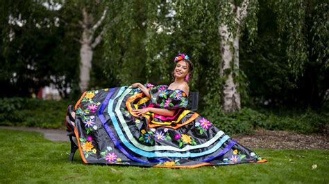 Prom Dress Made Entirely From Duct Tape Wins Teen 10k Scholarship