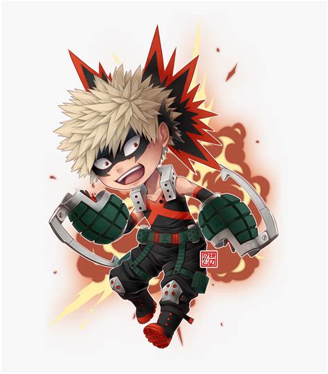 Bnha Chibi Bakugou Png Transparent Png Transparent Png Image Pngitem