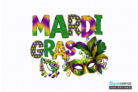 Free Mardi Gras Png Sublimation Graphic By Regulrcrative Creative Fabrica