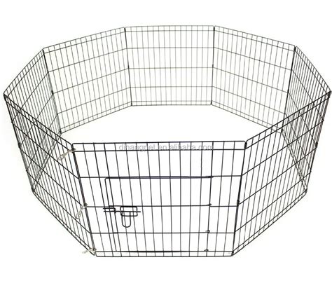 8 Panel Portable Metal Dog Fence - Buy Dog Fence,Portable Dog Fence ...