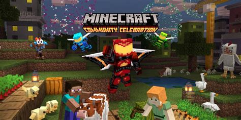 Minecraft Community Celebration Releases Free Content And Maps