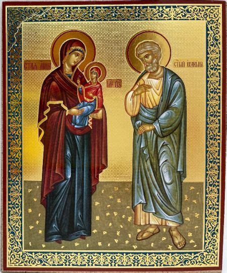Икона Иоакима и Анны ОСВЯЩЕНО (13.5 х 11 см) - купить по низким ценам в ...