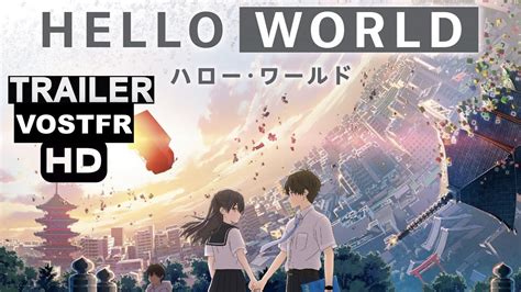 Hello World Bande Annonce Vostfr [anime 2019] Youtube