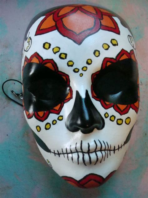 Sugar skull Mask | Diy baby costumes, Diy costumes kids, Diy halloween gifts