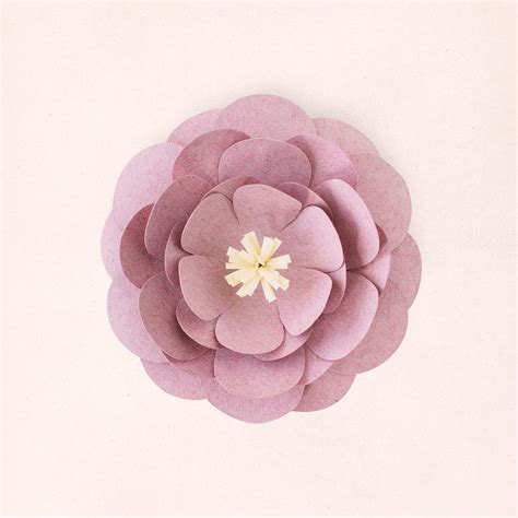 Pink flower paper craft | Premium PSD - rawpixel