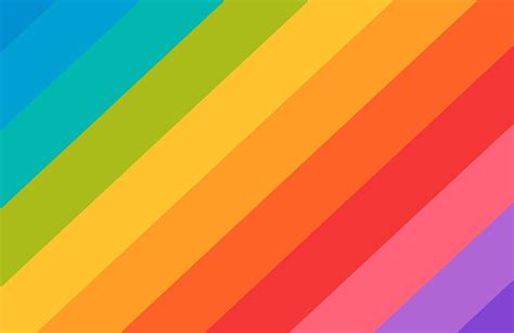 Rainbow Colored Diagonal Stripe HD Wallpaper Pxfuel