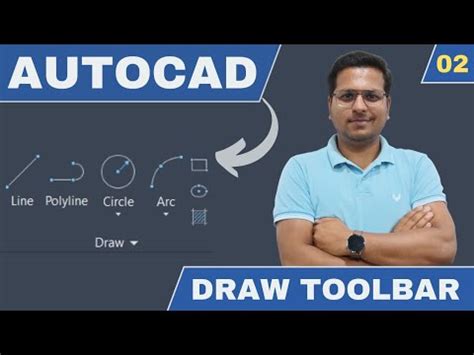 Autocad Hindi Draw Toolbar Autocad Tutorials For Beginners