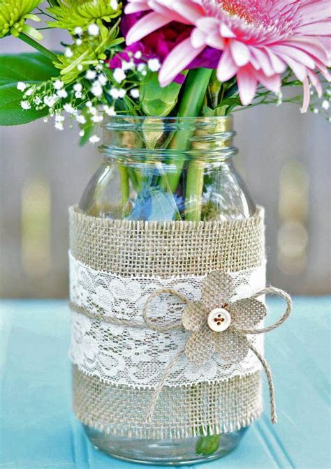 Mason Jar Decor Centerpiece Ideas Diy To Make